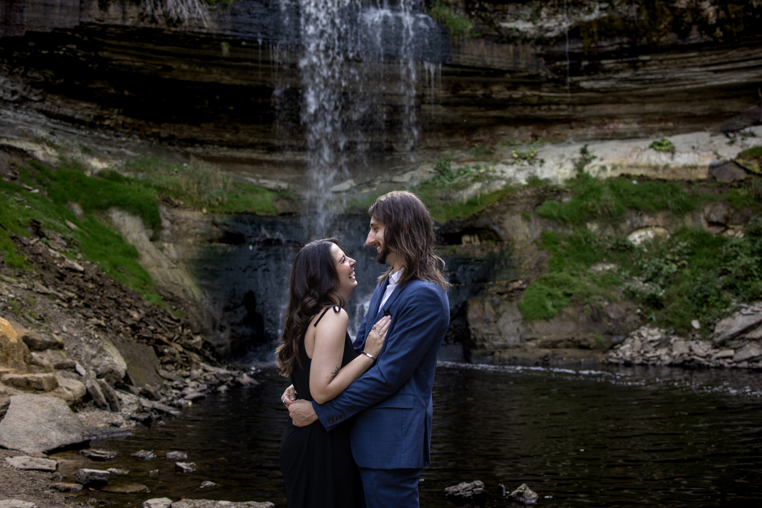 Minnehaha Falls proposal location in minnesota