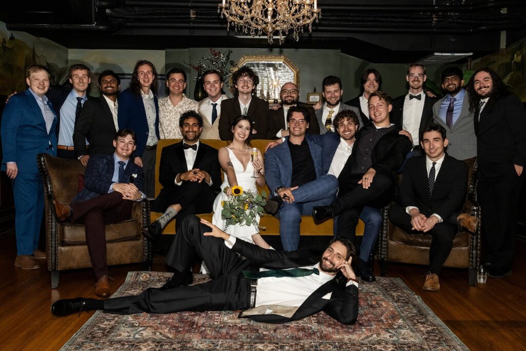 Group photo at Semple Mansion in Minneapolis