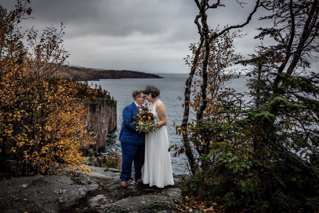 Tettegouche State Park shovel point wedding photos