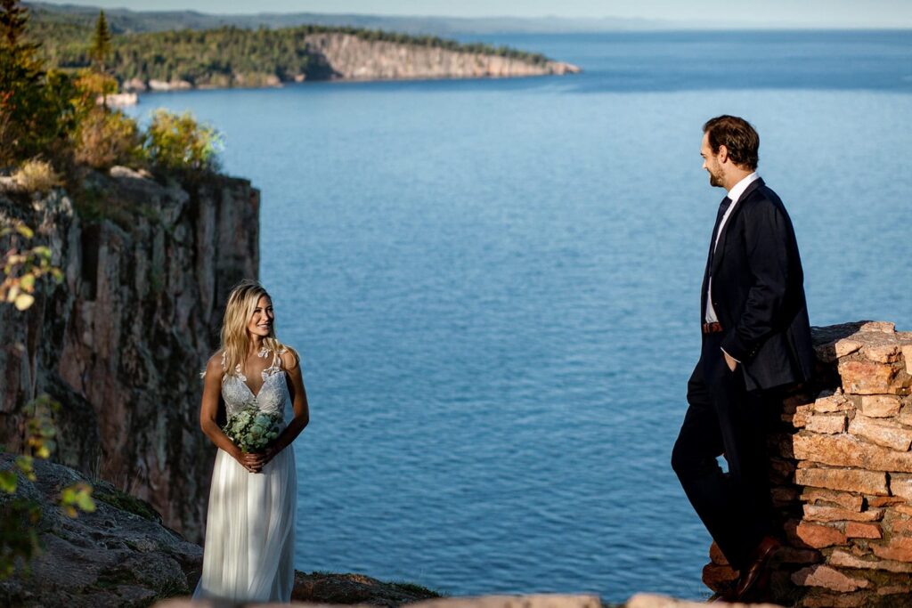 north shore elopement photography in minnesota